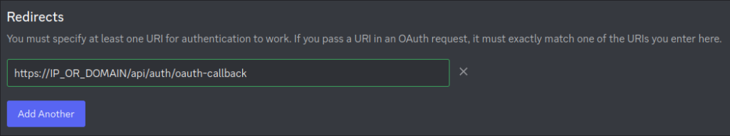 oauth redirects